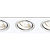 Spot Embutir Ecco Triplo MR11 GU10 22X7,5X3cm Branco NS5103B - Imagem 5