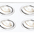 Spot Embutir Ecco Quadruplo MR11 Gu10 15X15X2,5cm Branco NS5104B - Imagem 5