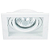 Spot Embutir Conecta Quadrado AR111 Gu10 18X18X6,5cm Branco NS7111B - Imagem 1