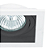 Spot Embutir Conecta AR111 Gu10 18X18X6,5cm Branco e Preto NS7111P - Imagem 4