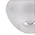 Spot Embutir Led Glaze 1W 3500K 5X5cm Cromado Transparente YD208F - Imagem 5