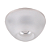 Spot Embutir Led Glaze 1W 3500K 5X5cm Cromado Transparente YD208F - Imagem 1