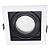 Spot Embutir Conecta Quadrado PAR30 E27 18,5X18,5X5cm Branco e Preto NS7301P - Imagem 5