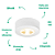 Spot Sobrepor Led Sateri 5W 3000K 400LM 50° 7,3X2,6cm Branco SAT1ST01BR007 - Imagem 3