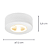 Spot Sobrepor Led Sateri 5W 3000K 400LM 50° 7,3X2,6cm Branco SAT1ST01BR007 - Imagem 4