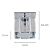 Spot Embutir Shine G4 Bipino 5X5X5,5cm Cromado Transparente YD604 - Imagem 5