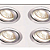 Spot Embutir Ecco Quadruplo MR11 Gu10 15X15X2,5cm Prata NS5104A - Imagem 4