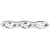 Spot Embutir Ouse Triplo MR16 Gu10 5,8X9X25,4cm Prata NS5600-3A - Imagem 1