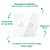 00930 INTERRUPTOR 2 PADS WI-FI 4X4 BRANCO 4x4 - Imagem 3