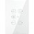 01520 CONTROLADOR PARA VENTILADOR BRANCO ZIGBEE  4x2 - Imagem 1