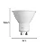 316805 Lampada LED MR16 5,5W 550lm 2700K Gu10 - Imagem 4