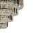 Pendente Dijon 9XE14 Vela Max 40W 54cmX50cm Cromado Transparente IP20 AQ009M - Imagem 4