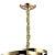 Pendente Athena 5XE14 Vela Max 40W 80cmX40cm Dourado IP20 AQ029 - Imagem 5