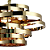 Pendente Athena 5XE14 Vela Max 40W 80cmX40cm Dourado IP20 AQ029 - Imagem 4