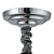 Pendente Vivi 9XE14 Vela Max 40W 60cmX42cm Cromado Transparente IP20 AQ031C - Imagem 4