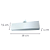 Spot Led De Trilho Neo Bar 10W 4000K 800lm 4cmX28cmX7,5cm Branco IP20 DL144B10N - Imagem 4