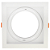 Spot Embutir Conecta ABS GU10 AR111 Max 50W 17cmX17cmX4,3cm Branco IP20 DL146AR111W - Imagem 1