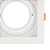 Spot Embutir Conecta ABS GU10 AR70 Max 50W 13cmX13cmX4,35cm Branco IP20 DL146AR70W - Imagem 4