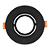 Spot Embutir Conecta ABS GU10 MR16 Max 50W 10,2cmX2,5cm Preto IP20 DL152DICB - Imagem 1