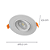 Spot Embutir Conecta ABS GU10 MR16 Max 50W 10,2cmX2,5cm Branco IP20 DL152DICW - Imagem 5