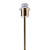 Luminaria Coluna Litho E27 Bulbo Max 40W 62cmX72cmX133cm Dourado Preto IP20 GL007G - Imagem 4