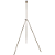 Luminaria Coluna Litho E27 Bulbo Max 40W 62cmX72cmX133cm Dourado Preto IP20 GL007G - Imagem 1