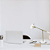 Abajur Juju E14 BOLINHA Max 40W 18cmX5cmX43cm Branco Dourado IP20 HR006WG - Imagem 2