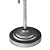 Abajur Studio E14 BOLINHA Max 40W 20cmX38cmX65cm Prata IP20 HR007C - Imagem 5