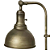 Abajur Studio E14 BOLINHA Max 40W 20cmX38cmX65cm Bronze IP20 HR007G - Imagem 5