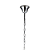 Pendente Anjou 18XE14 Vela Max 40W 82cmX100cm Cromado Transparente IP20 JF118C - Imagem 5