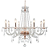 Pendente Tyene 8XE14 Vela Max 40W 72cmX64cm Rose Gold IP20 JF308 - Imagem 1