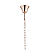 Pendente Tyene 8XE14 Vela Max 40W 72cmX64cm Rose Gold IP20 JF308 - Imagem 4