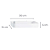 Arandela Parede Led Alca 3W 3000K 15cmX30cmX5cm Prata IP20 LZ008A - Imagem 5