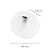 Balizador Led Risu 3W 3000K 11cmX4,5cm Branco IP20 LZ024W - Imagem 6