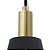Pendente Pipe E14 Vela Max 40W 12cmX19,5cm Dourado Preto IP20 ME001 - Imagem 5