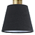 Pendente Pipe E14 Vela Max 40W 12cmX19,5cm Dourado Preto IP20 ME001 - Imagem 4