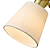 Arandela Parede Pipe E14 Vela Max 40W 12cmX21cm Dourado Branco IP20 ME004W - Imagem 4