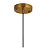 Pendente Caju E14 Vela Max 40W 21,5cmX29,5cm Bronze Conhaque IP20 RZ001ES - Imagem 4