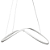 Pendente Led Zig 35W 3000K 1800lm 32cmX88cmX22cm Branco IP20 TP002 - Imagem 1
