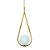 Pendente Pingo G9 Halopin Max 25W 18cmX49cm Bronze Branco IP20 TR001 - Imagem 1
