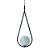 Pendente Pingo G9 Halopin Max 25W 18cmX49cm Preto FUME IP20 TR001B - Imagem 1