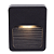 Balizador Led Mopi 2W 3000K 100lm 9cmX1,2cmX12cm Preto IP65 MOP1BL01PT009 - Imagem 1