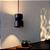 Pendente Led Sable 5We 5,5W 3000K 723lm 10cmX13cm Preto PD1976PT - Imagem 2