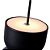 Pendente Led Sable 5We 5,5W 3000K 723lm 10cmX13cm Preto PD1976PT - Imagem 5