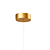 Pendente Led Sonik 29W 3000K 1450lm 100cm Dourado PD1659DO - Imagem 5