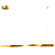 Pendente Led Sonik 29W 3000K 1450lm 100cm Dourado PD1659DO - Imagem 1