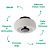 Plafon Led Poche 7,6W 2700K 450lm 16cmX9cm Preto PL1844PT - Imagem 3