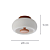 Plafon Led Poche 7,6W 2700K 450lm 16cmX9cm Falesia PL1844RF - Imagem 6