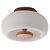 Plafon Led Poche 7,6W 2700K 450lm 16cmX9cm Falesia PL1844RF - Imagem 1