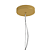 Pendente Cloud E27 40W 30cmX26cm Dourado PD1496DO - Imagem 4